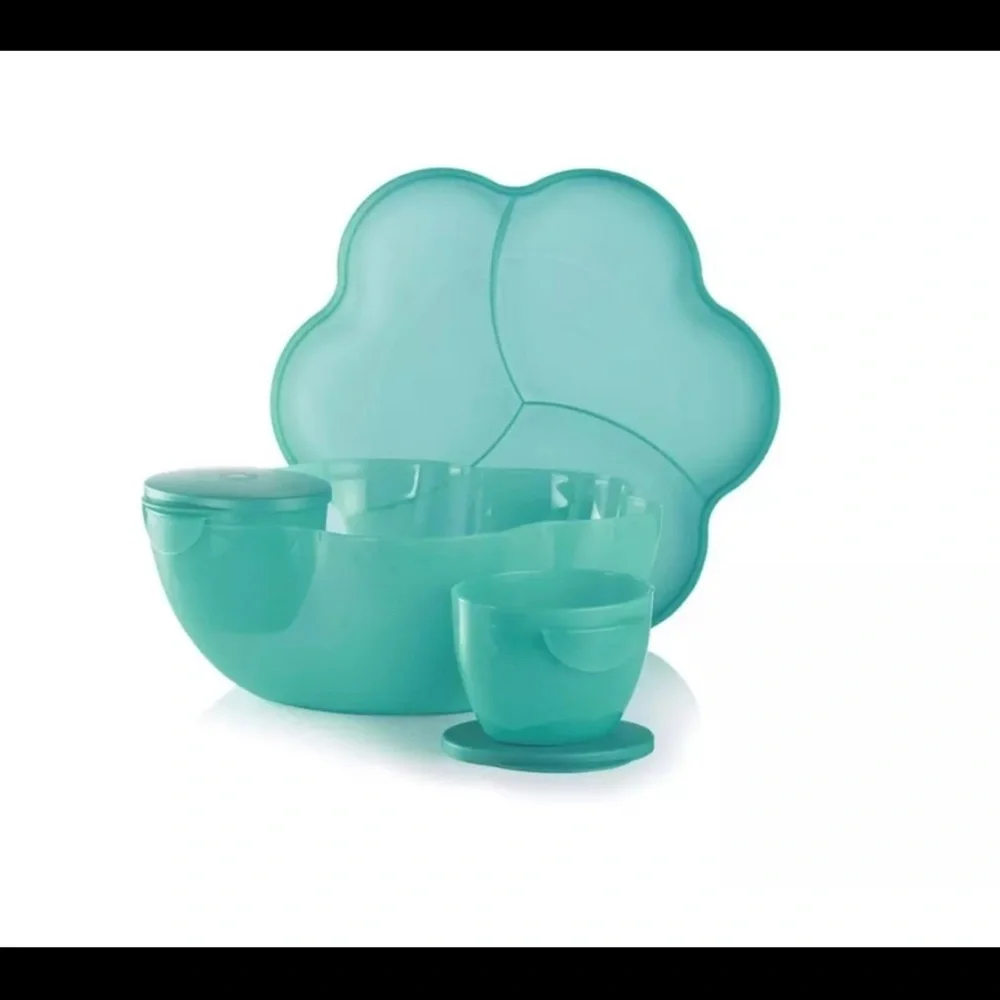 Tupperware Chip ‘n Dip Bowl set